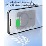 MagSafe Magnetic Wireless Car Charger Mount – 15W Fast Charging Air Vent Phone Holder with GPS Stand for iPhone 17/16/15/14/13/12 Pro Max