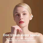 Wireless Bone Conduction Bluetooth Earphone Clip – TWS Sports Headset with Noise Reduction, HD Mic & Open-Ear Design