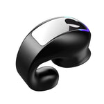 Wireless Bone Conduction Bluetooth Earphone Clip – TWS Sports Headset with Noise Reduction, HD Mic & Open-Ear Design