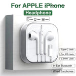 USB Type-C Wired Earphones with Microphone – Stereo In-Ear Headphones for iPhone 15/16/17 Series, iPad, Laptops & Tablets