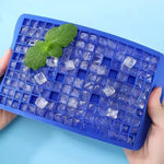 160-Grid Food-Grade Silicone Ice Cube Tray – Mini Square Ice Maker Mold for Drinks, Coffee, Milk Tea, Whiskey & Cocktails