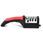 4-Stage Kitchen Knife Sharpener – Multifunction Handheld Knife Sharpening Tool with Coarse, Fine & Polishing Slots